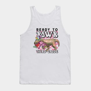 Ready to rawr third grade Tank Top